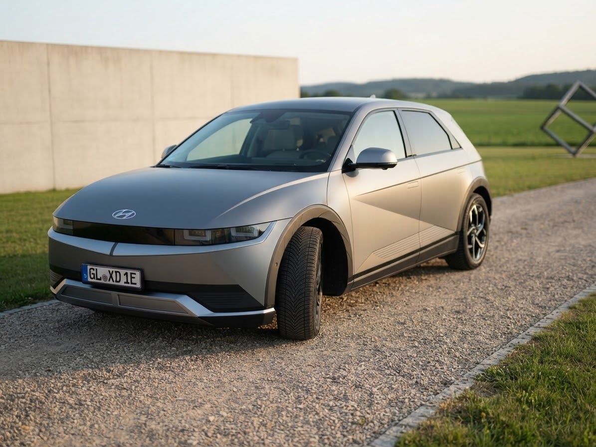Hyundai Ioniq 5 als Fahrschulauto der M.A.S. Fahrschule in Overath